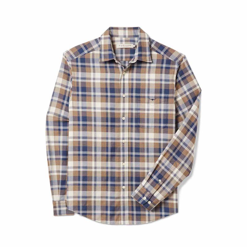 R.M. Williams Classic Brushed Check Shirt image number 2